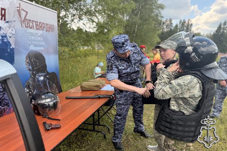 Тверские росгвардейцы приняли участие в военно-патриотическом мероприятии  «Орленок.Фаертаг»