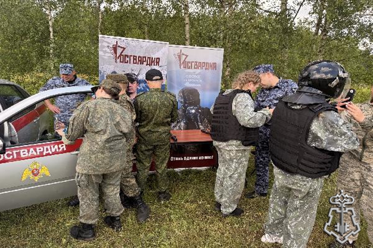 Тверские росгвардейцы приняли участие в военно-патриотическом мероприятии  «Орленок.Фаертаг»