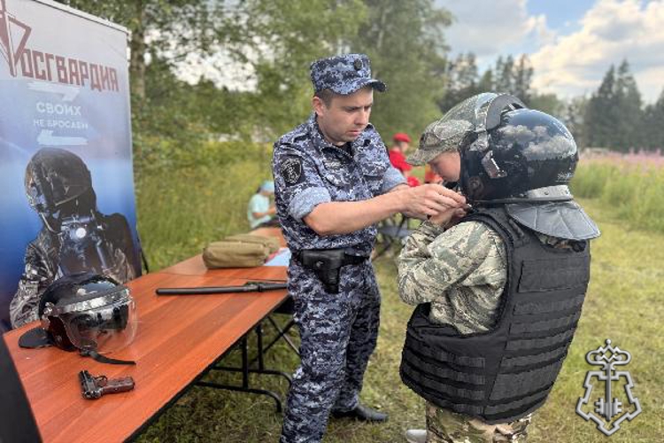 Тверские росгвардейцы приняли участие в военно-патриотическом мероприятии  «Орленок.Фаертаг»