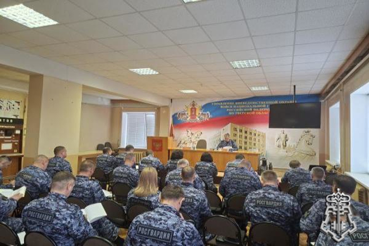 		В Твери в Управлении вневедомственной охраны регионального управления  Росгвардии подвели итоги служебной деятельности за 9 месяцев