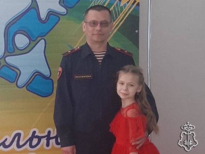 Дочь тверского росгвардейца стала победителем в областном конкурсе