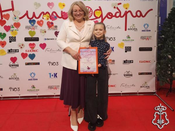 Дочь тверского росгвардейца стала победителем в областном конкурсе