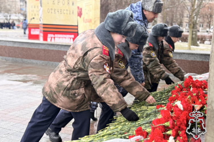 В Твери росгвардейцы приняли участие в мероприятиях, посвященных Дню освобождения Калинина