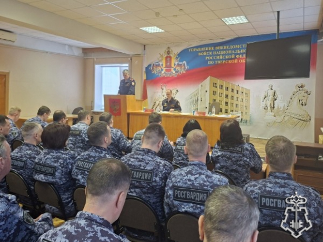 В Управлении вневедомственной охраны по Тверской области подвели итоги служебной деятельности за 2025 год