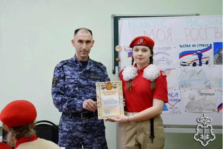 В преддверии юбилея Росгвардии в Тверской области сотрудники вневедомственной охраны провели ряд патриотических мероприятий 
