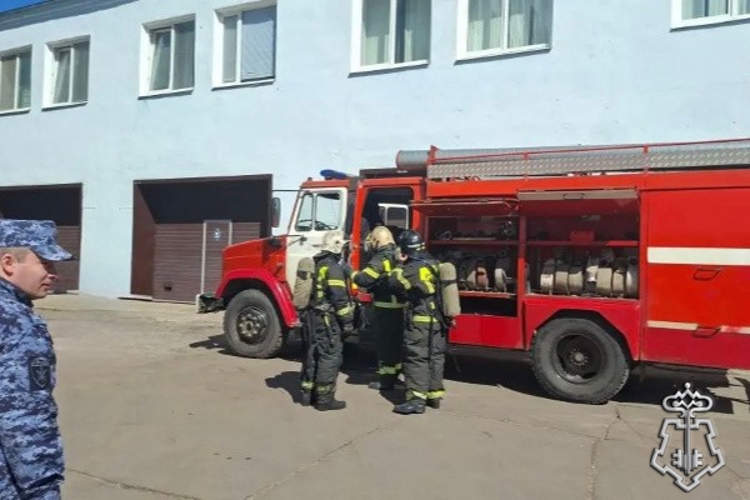 Личный состав Управления Росгвардии по Тверской области принял участие в пожарно-тактическтих учениях 