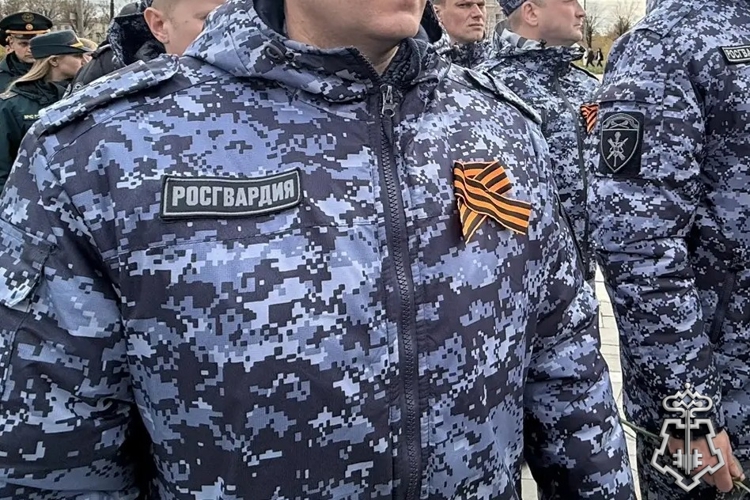 В Твери росгвардейцы приняли участие в старте Всероссийской акции «Георгиевская ленточка» 