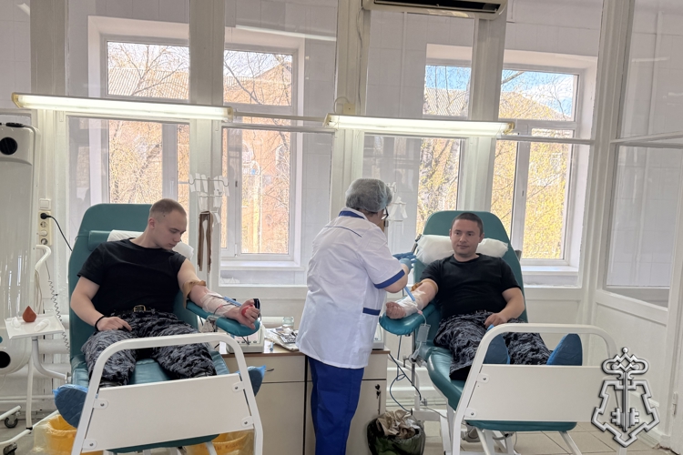 В Твери росгвардейцы приняли участие в донорской акции «От сердца к сердцу»