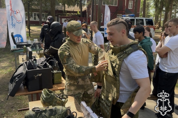 Росгвардейцы приняли участие в проведении военно-патриотического слета "Тверская Зарница" в Тверской области