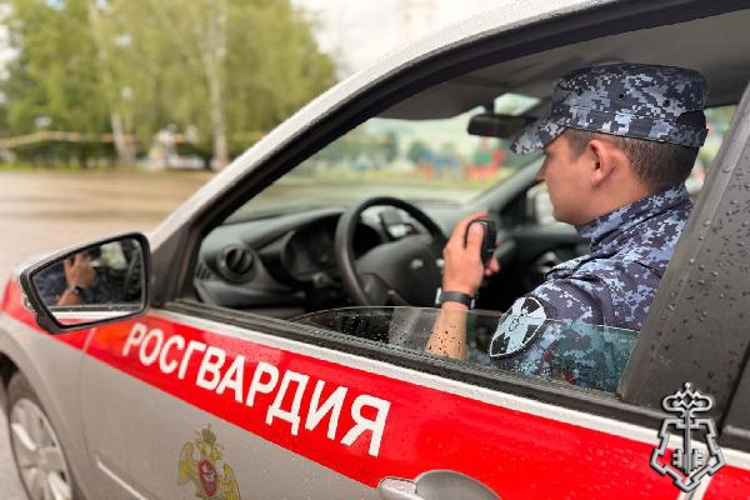 В Тверской области сотрудники вневедомственной охраны Росгвардии задержали подозреваемого в совершении кражи