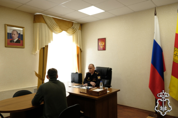 Начальник Управления Росгвардии по Тверской области  провел личный прием граждан