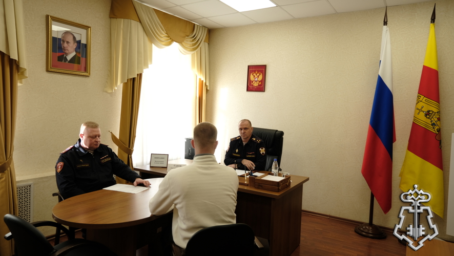 Начальник Управления Росгвардии по Тверской области  провел личный прием граждан
