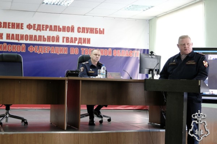 В Управлении Росгвардии по Тверской области подведены итоги служебно‑боевой деятельности за истекший период 2026 года