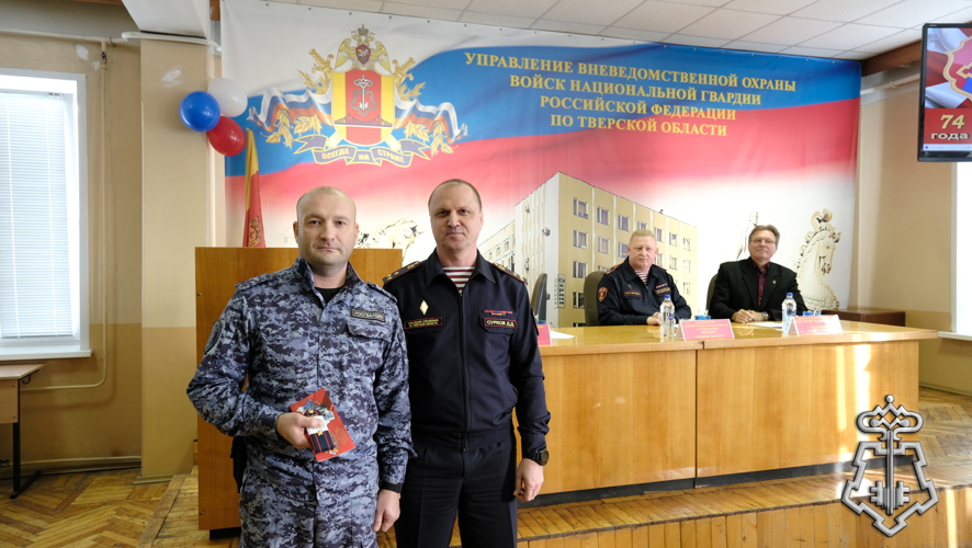 В Тверской области сотрудники вневедомственной охраны отметили 74-ю годовщину со дня образования службы