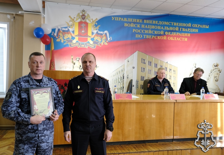 В Тверской области сотрудники вневедомственной охраны отметили 74-ю годовщину со дня образования службы